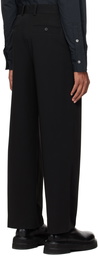 Wooyoungmi Black Cabra Trousers