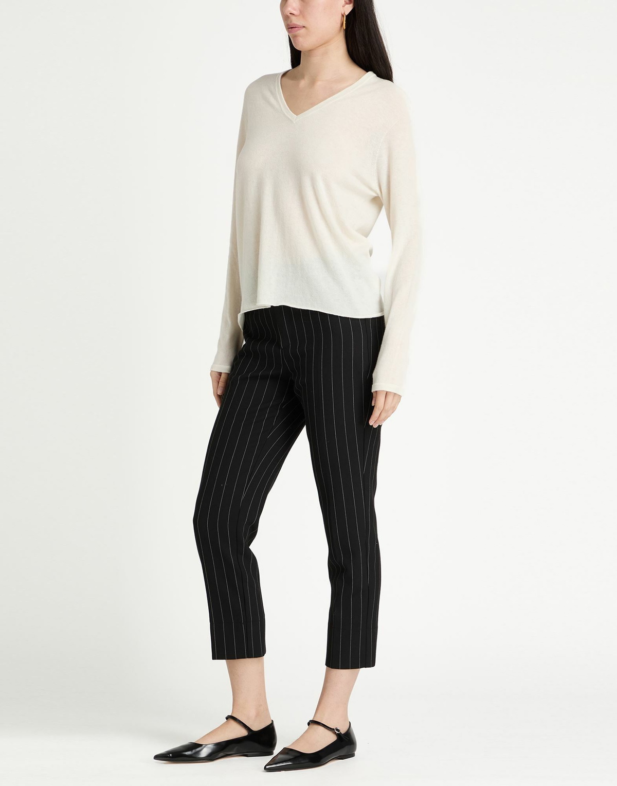 Majestic Filatures Womens Sweater Ivory