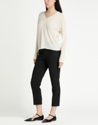 Majestic Filatures Womens Sweater Ivory