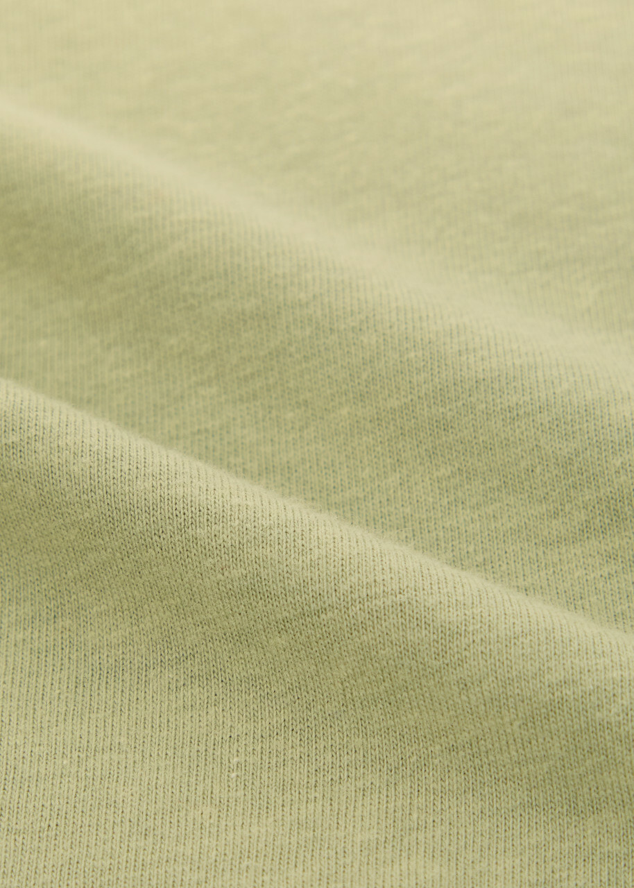 Frame The Vintage Baby Cotton-blend T-shirt Green