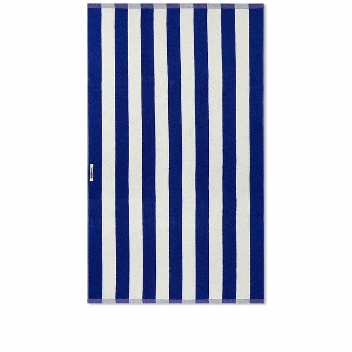 Photo: HOMMEY Striped Towel in Royal Stripes