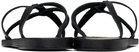 Ancient Greek Sandals Black Egopi Sandals