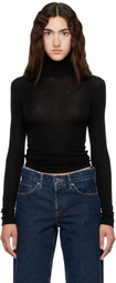 AGOLDE Black Pascale Turtleneck