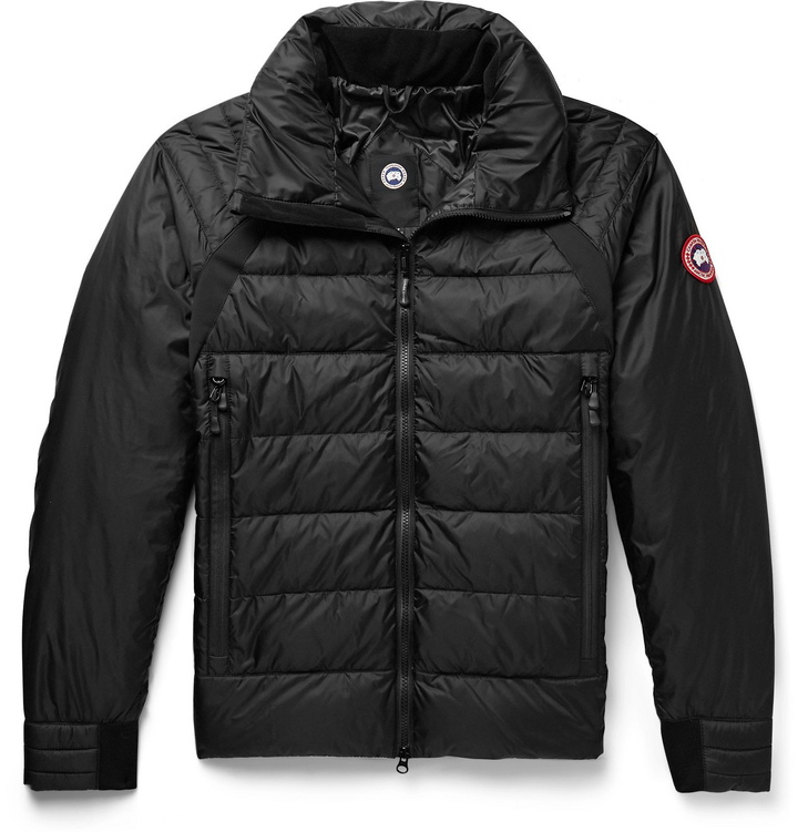 Photo: Canada Goose - HyBridge Quilted Nylon Down Jacket - Black