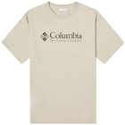 Columbia Men's Retro Logo T-Shirt in Ancient Fossil