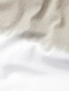 James Perse - Striped Cotton-Jersey T-Shirt - White