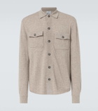 Allude Wool and cashmere overshirt