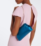 Jimmy Choo Skylar satin clutch