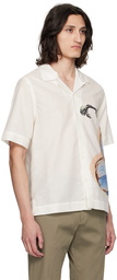 Paul Smith Off-White Orchid Shirt