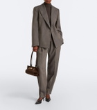 DeMellier New York suede shoulder bag