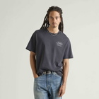 END. Worn Established T-shirt in Cinder Black