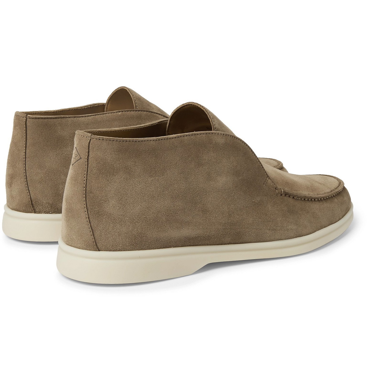 Loro Piana - Open Walk Suede Boots - Brown