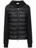 MONCLER - Cotton & Nylon Down Jacket