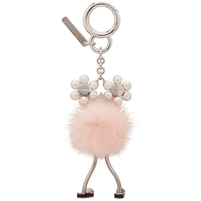Fendi Piro-Chan Pink Fur Bag Charm – AvaMaria