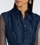 Simkhai Montgomery shirt dress
