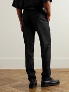 Theory - Mayer Tapered Virgin Wool-Flannel Suit Trousers - Gray