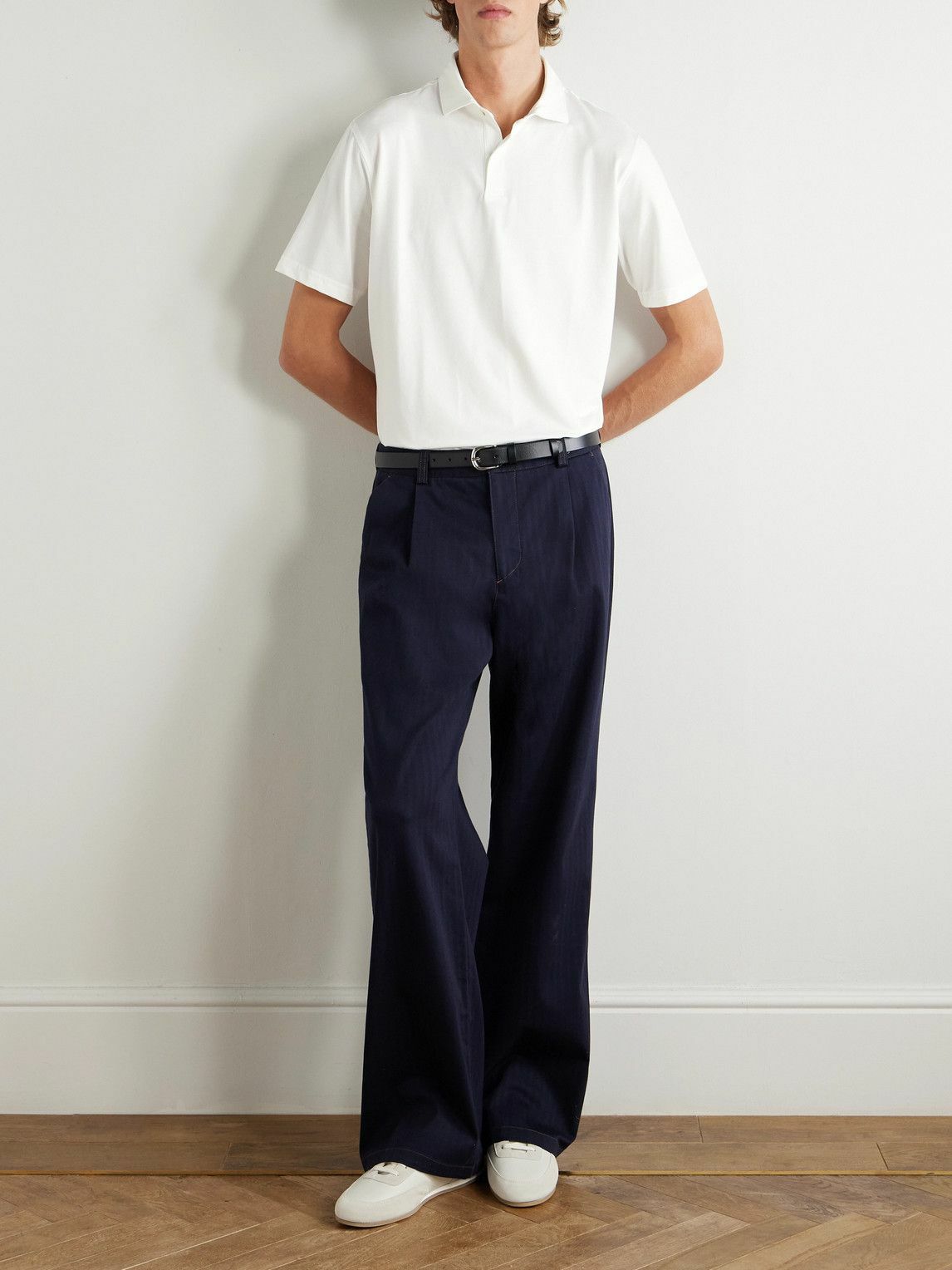 Peter Millar - Albatross Pima Cotton-Blend Piqué Polo Shirt - White