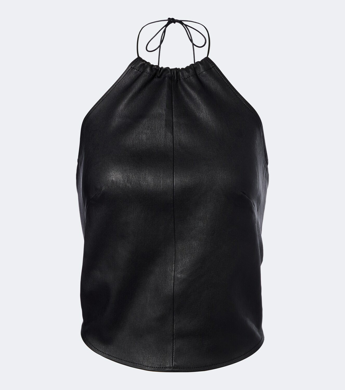 Stouls Rosie halterneck leather top