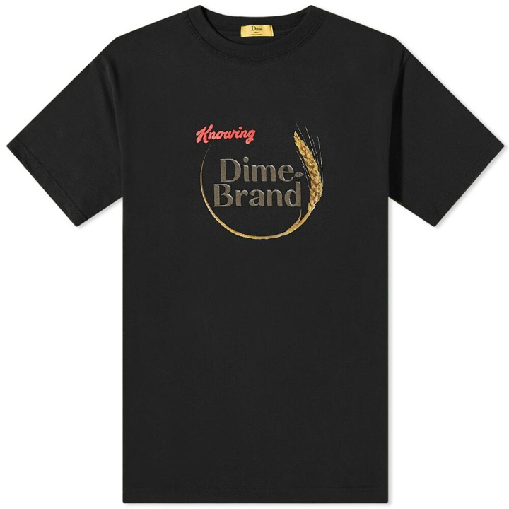 Photo: Dime Men's Grain T-Shirt in Black