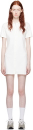 Lacoste White Button Closure Dress