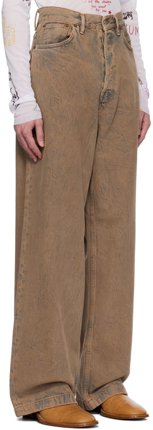 Acne Studios Brown 1989 Jeans Acne Studios Acne Studios Brown 1989 Jeans Acne Studios