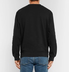 McQ Alexander McQueen - Slim-Fit Printed Loopback Cotton-Jersey Sweatshirt - Men - Black