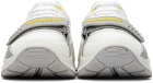Burberry White & Yellow Ramsey Sneakers