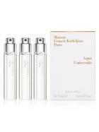 Maison Francis Kurkdjian 3-piece Aqua Universalis Eau De Toilette Refill Set / 0.37oz