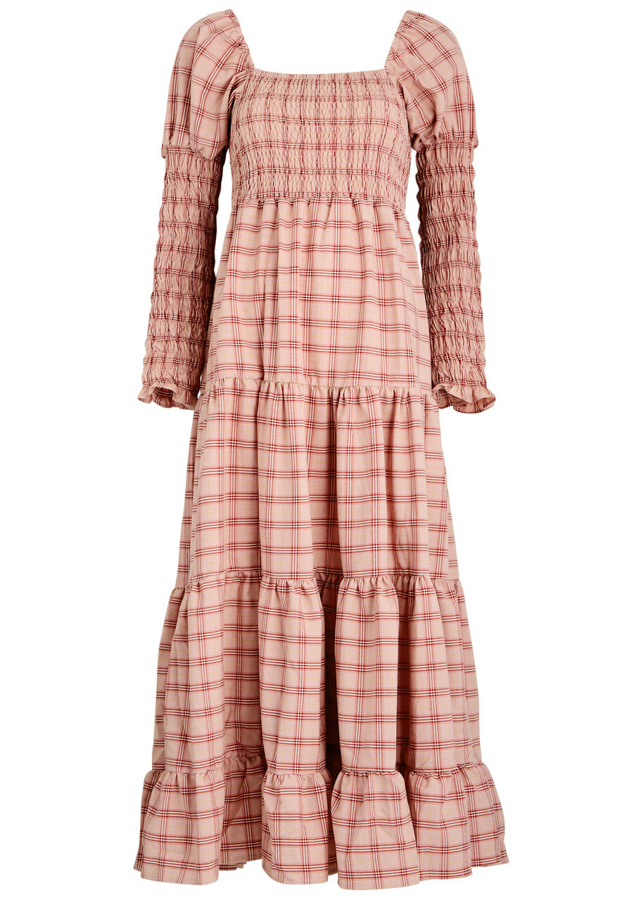 Sister Jane Gilded Leopard-jacquard Midi Dress Sister Jane