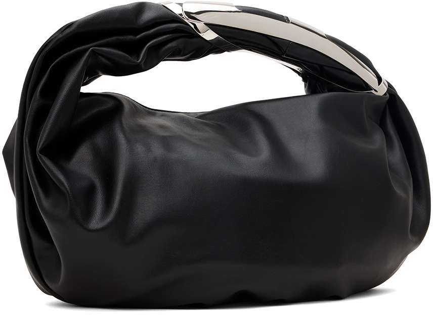 Black grab outlet handbag