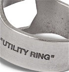 Off-White - Bottle Opener Stainless Steel Ring - Silver