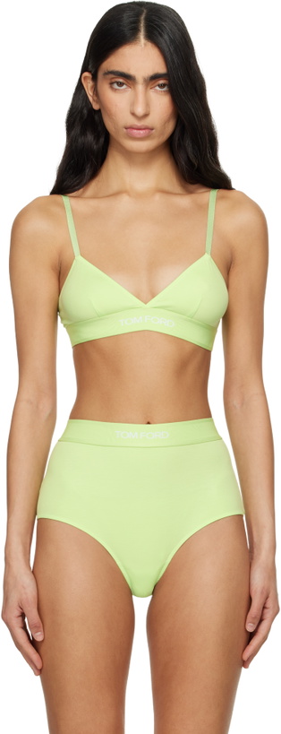 Photo: TOM FORD Green Signature Bra