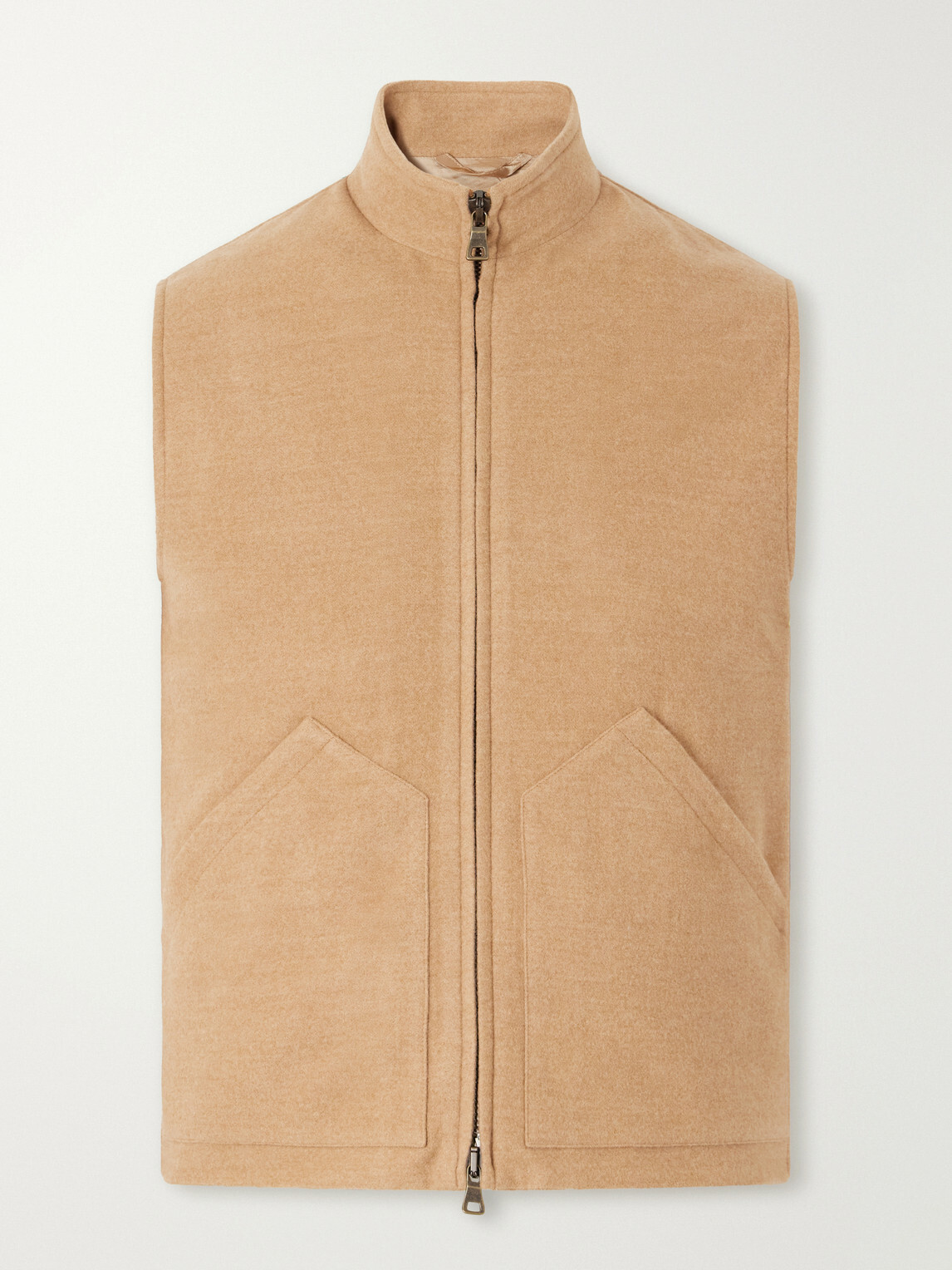 J. Mueser - Wool-Felt Gilet - Brown