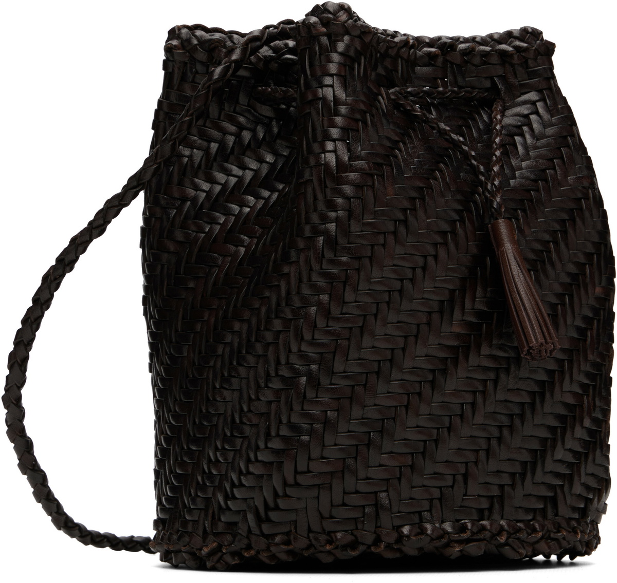 Dragon Diffusion Brown Pompom Double Jump Bag