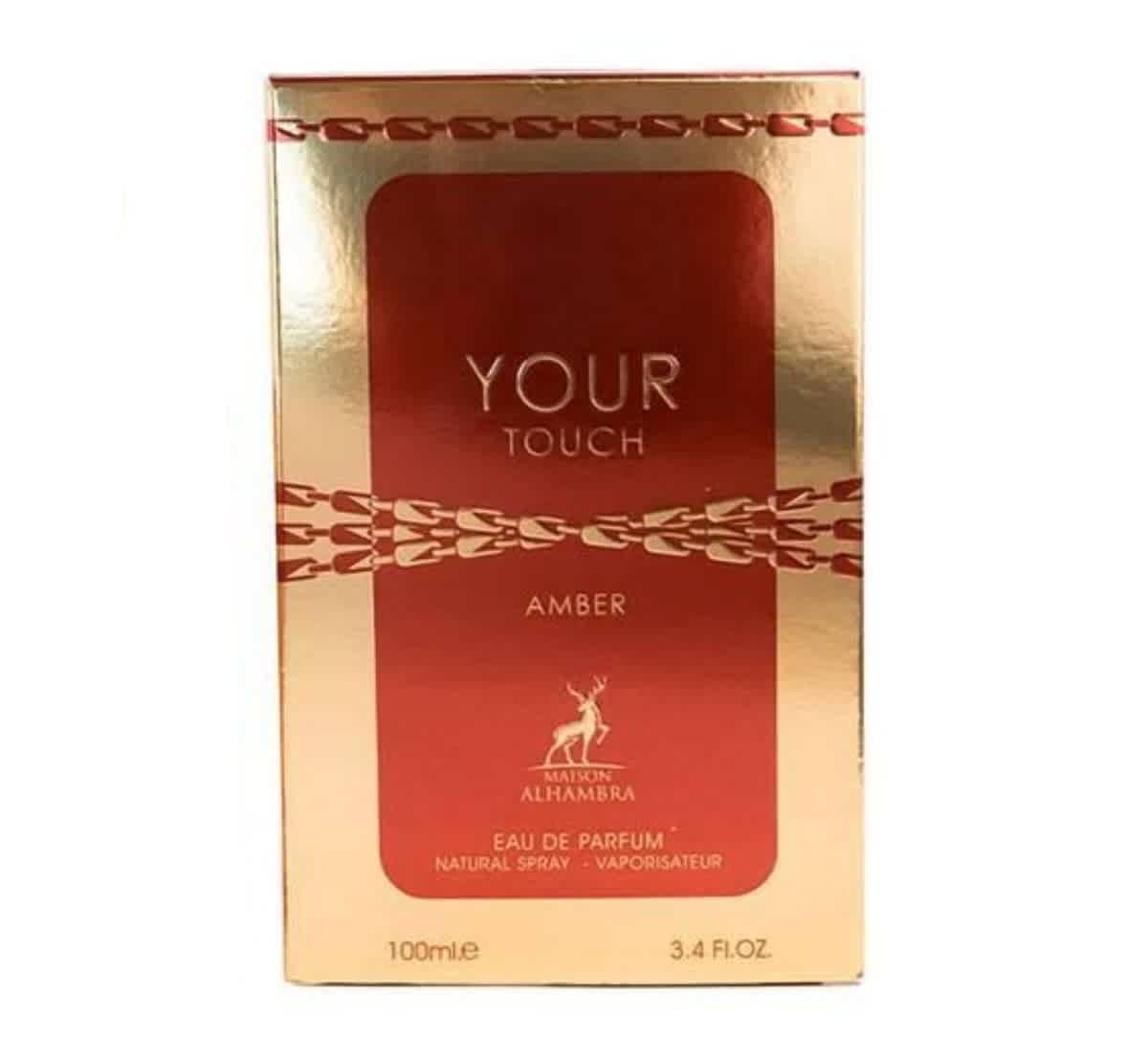 Maison Alhambra Unisex Your Touch Amber EDP Spray 3.4 oz Fragrances 6290362340973