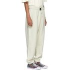 Vetements White Oversized Inside-Out Lounge Pants