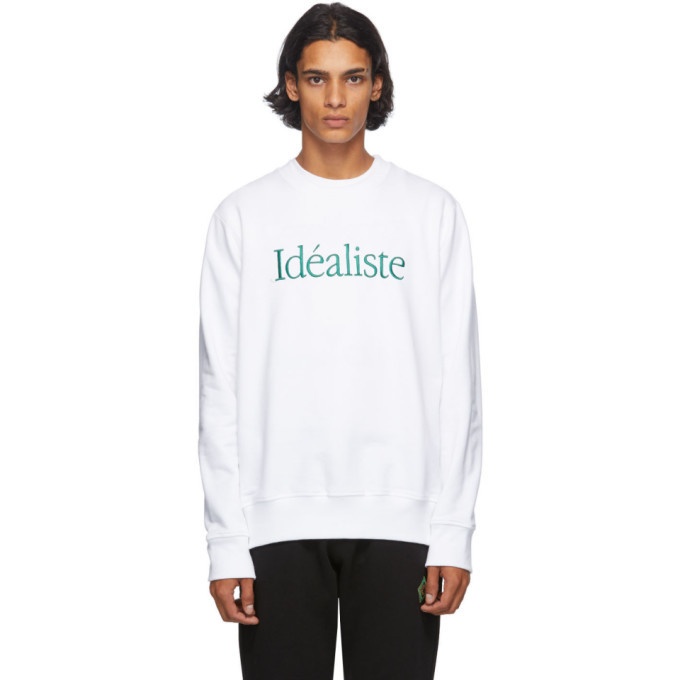 Photo: Casablanca White Idealiste Sweatshirt