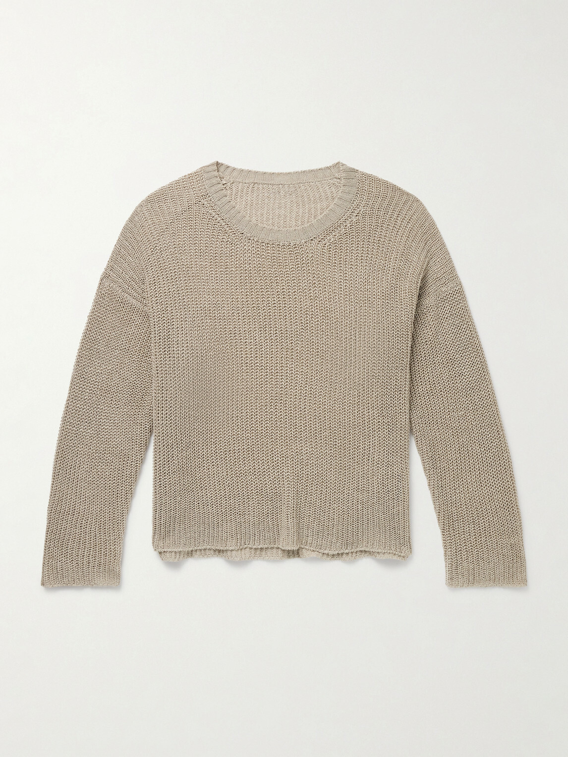Stòffa - Linen Sweater - Brown