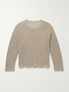 Stòffa - Linen Sweater - Brown