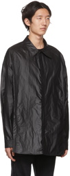 Juun.J Black Nylon Jacket