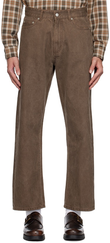 Photo: Uniform Bridge Brown Comfort Jeans