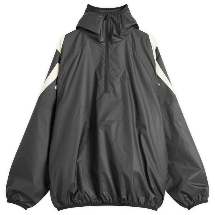 Photo: Adidas x FOG Men's Adidas x Fear Of God Athletics Woven 1/2 Zip Hoodie in Black