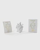 Seletti Love In Bloom   Porcelain Heart Vase White - Mens - Home Deco