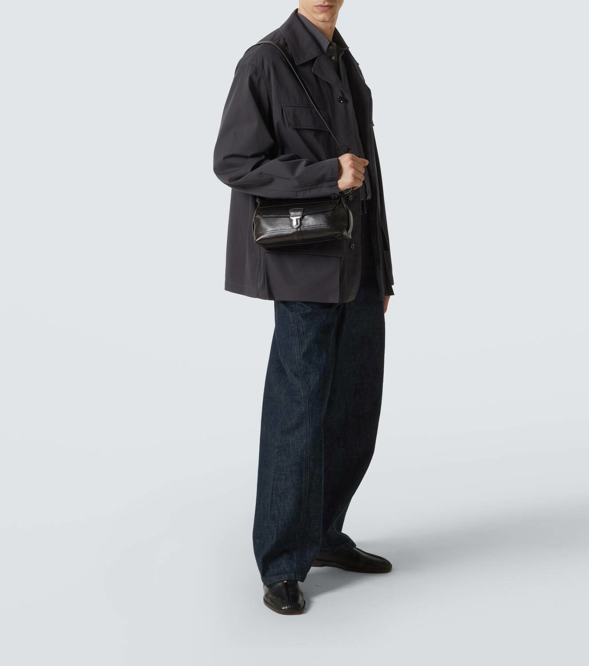 Lemaire Grar Bag ミニサイズ メッセンジャーバッグ Lemaire SMALL GEAR BAG | REVERSIBLE