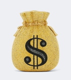 Judith Leiber Couture Money Bag crystal-embellished clutch