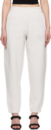 alexanderwang.t Off-White Logo Lounge Pants