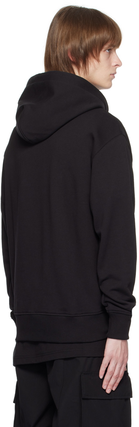 Versace Jeans Couture Black V-Emblem Garden Hoodie