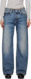 OUR LEGACY Blue Full Cut Jeans