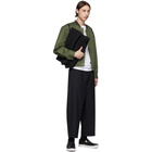 Comme des Garcons Homme Black Tropical Wool Trousers