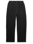 Auralee - Brushed Wool-Blend Jersey Trousers - Gray